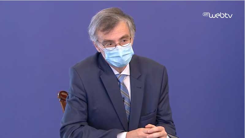 Σωτήρης Τσιόδρας: «Ποτέ στην σύγχρονη ιστορία δεν είχαμε αυτή την εποχή τόσους νοσηλευόμενους σε έναν ιό χωρίς ανοσία που κάνει πνευμονία»