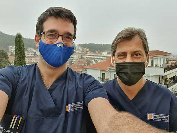 Ο Στάθης Κουλούρης και ο Άρης Ζαφείρης από το Μαμάτσειο:Υγεία και μόνο υγεία