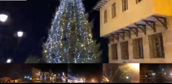 Εκδήλωση φωταγώγησης των χριστουγεννιάτικων δέντρων του δήμου Βοΐου