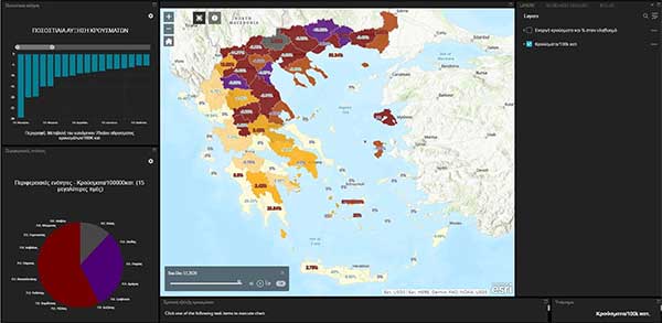 Η Π.Ε. Κοζάνης στην εξάδα των πιο επιβαρυμένων περιοχών