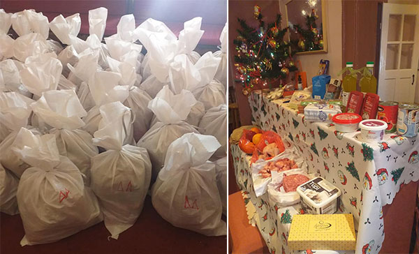 Διανομή 70 δεμάτων με τρόφιμα και παιχνίδια για μαθητές από το Φιλοπρόοδο Σύλλογο Κοζάνης