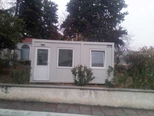 Κοντέινερ για τους συνοδούς ασθενών τοποθετήθηκε στο Μαμάτσειο Νοσοκομείο Κοζάνης