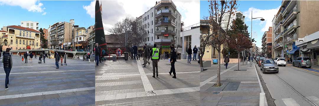 Μεγάλη κίνηση στο κέντρο της Κοζάνης παραμονή Πρωτοχρονιάς -Συνεχείς αστυνομικοί έλεγχοι