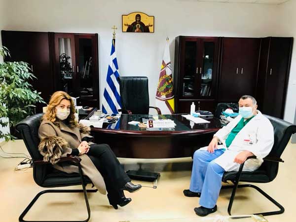 Η Μαρία Αντωνίου για την υγεία του Μητροπολίτη Καστοριάς