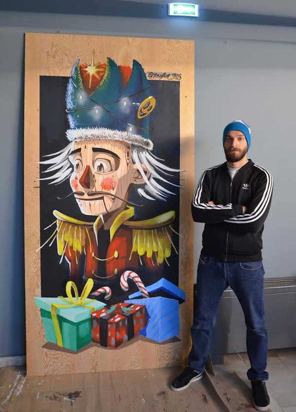 Τέσσερις Κοζανίτες Street Artists έρχονται τα Χριστούγεννα
