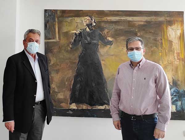 Συνάντηση του Αντιπεριφερειάρχη Κοζάνης με τον Πρύτανη του Πανεπιστημίου Δυτικής Μακεδονίας