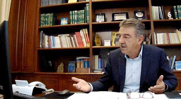 H τοποθέτηση του Δημάρχου Γρεβενών Γ. Δασταμάνη στην τηλεδιάσκεψη πρυτανείας και φορέων για το μέλλον του Πανεπιστημίου Δυτικής Μακεδονίας