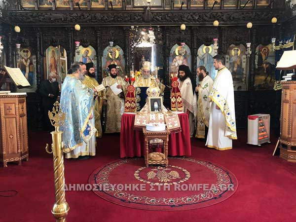 Διετές μνημόσυνο Μητροπολίτη Σιατίστης Παύλου στην Ι.Μ. Ταμασού