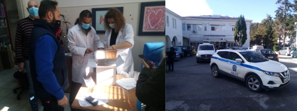 Έφτασαν στο Μαμάτσειο τα πρώτα 200 εμβόλια