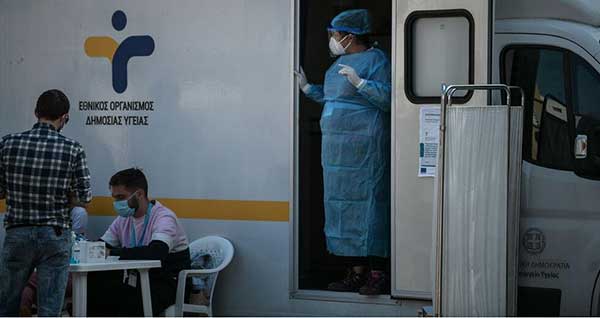 390 κρούσματα στην χώρα, 421 διασωληνωμένοι και 36 θάνατοι