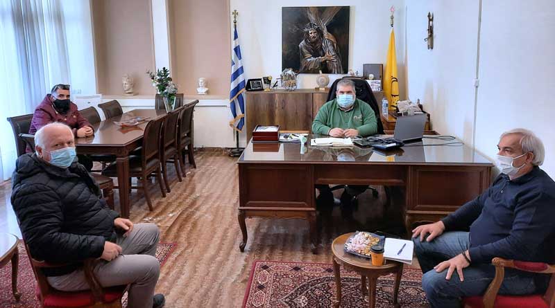 Συναντήσεις του Παναγιώτη Πλακεντά με το διοικητικό συμβούλιο του Εμπορικού Συλλόγου Πτολεμαΐδας και με τον Πρόεδρο του Αγροτικού Συνεταιρισμού Αγροκτηνοτρόφων Εορδαίας