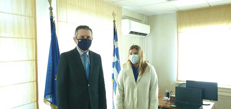Συνάντηση του Γιώργου Κασαπίδη με τη νέα Υφυπουργό Εργασίας κ. Μαρία Συρεγγέλα με στόχο την άμβλυνση του έντονου δημογραφικού προβλήματος στην Περιφέρεια Δ.Μακεδονίας