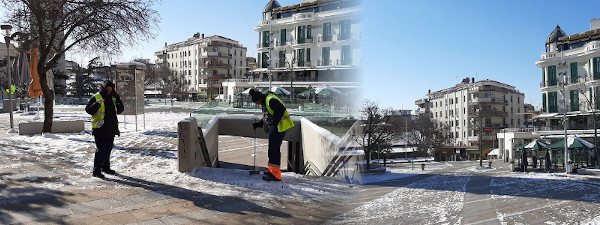 Ήλιος με δόντια στην Κοζάνη – Πάγος στα στενά,πεντακάθαροι οι κεντρικοί δρόμοι