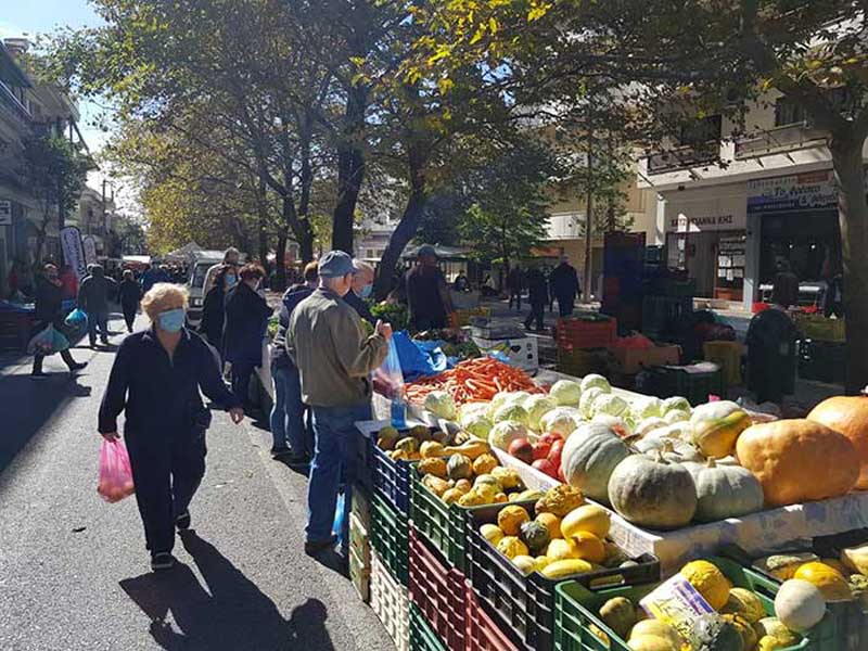 Επαναλειτουργία των λαϊκών αγορών του Δήμου Κοζάνης-Συστάσεις για αυστηρή τήρηση των μέτρων από επαγγελματίες και πολίτες