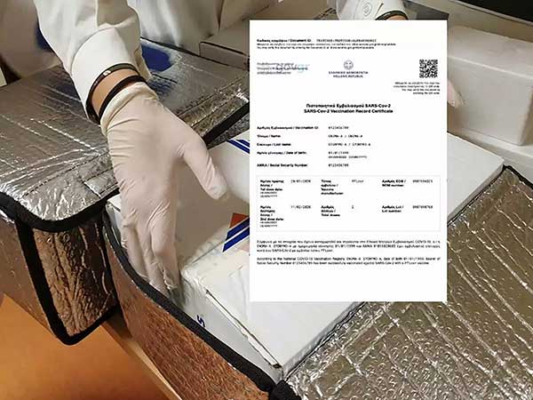 Αυτό είναι το πιστοποιητικό εμβολιασμού που θα παίρνουν οι πολίτες