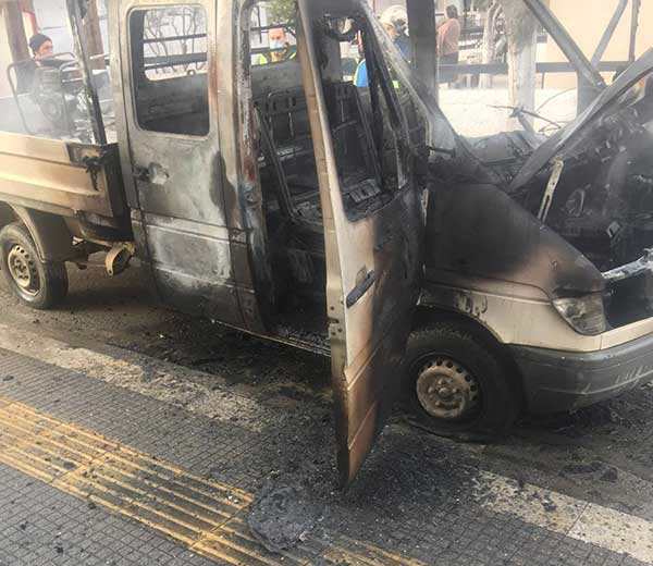 Πυρκαγιά σε αυτοκίνητο στις εργατικές κατοικίες Πτολεμαΐδας