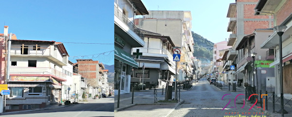 Πρωτοχρονιατικές εικόνες από τα Σέρβια