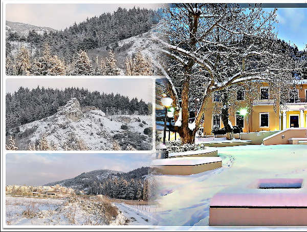 Εντυπωσιακές φωτογραφίες από τα χιονισμένα Σέρβια