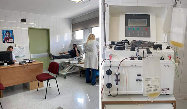 Σταγόνα Ελπίδας: Προσφορά αιμοπεταλίων στην αιμοδοσία του νοσοκομείου Παπανικολάου
