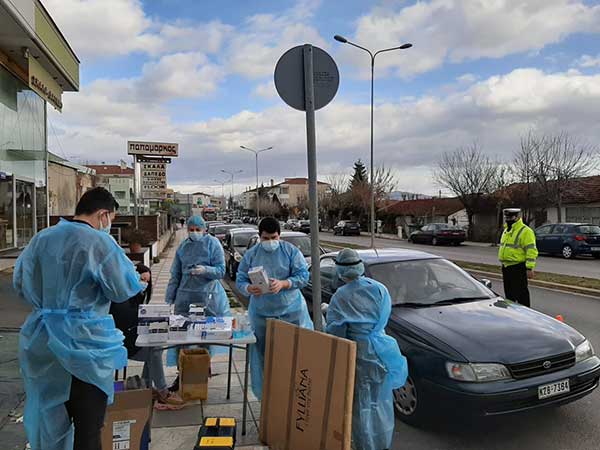 Αρνητικά όλα τα rapid tests στην Κοζάνη