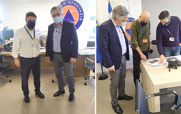 Επίσκεψη του Δημάρχου Βοϊου στην Γενική γραμματεία Πολιτικής Προστασίας – Τονίστηκε ιδιαίτερα η άσχημη ψυχολογική κατάσταση των κατοίκων, αποτέλεσμα του συνεχιζόμενου lockdown στην περιοχή