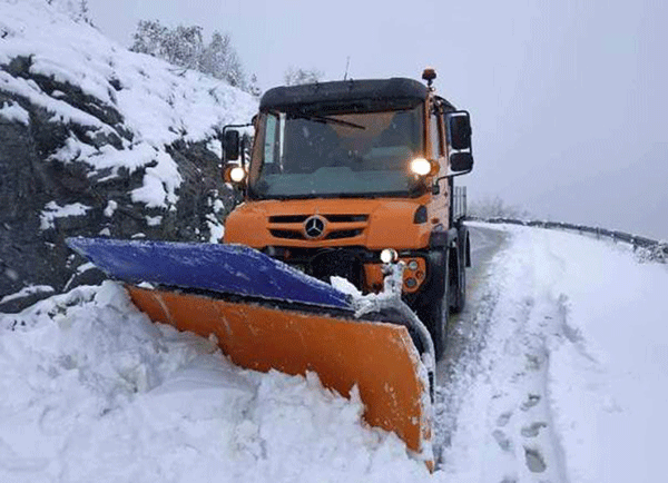 Αποχιονισμός στο Δήμο Βοΐου