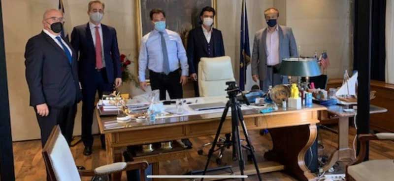 Συνάντηση του Ανδρέα Πάτση με τον Υπουργό Ανάπτυξης και Επενδύσεων, κ. Άδωνι Γεωργιάδη