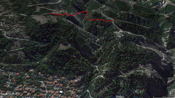 Διάνοιξη δασικής αντιπυρικής οδού «Λόφος Βυζαντινού Κάστρου Σερβίων – Επαρχιακή Οδός Σερβίων-Καστανιάς»