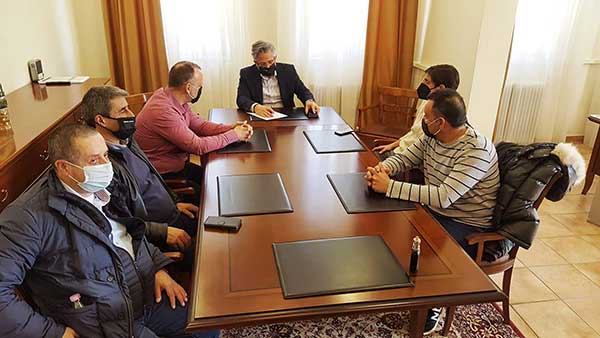 Εθιμοτυπική Επίσκεψη του νέου Διοικητικού Συμβουλίου της Ελληνικής Ομοσπονδίας Γούνας στον Σεβασμιώτατο Μητροπολίτη Σισανίου & Σιατίστης και στον Δήμαρχο Βοΐου