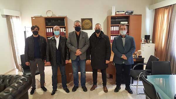 Εθιμοτυπικές επισκέψεις του νέου Διοικητικού Συμβουλίου της Ελληνικής Ομοσπονδίας Γούνας