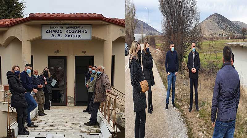 Με κτηνοτρόφους της Σκήτης και της Ξηρολίμνης βρέθηκε ο Γιώργος Κασαπίδης