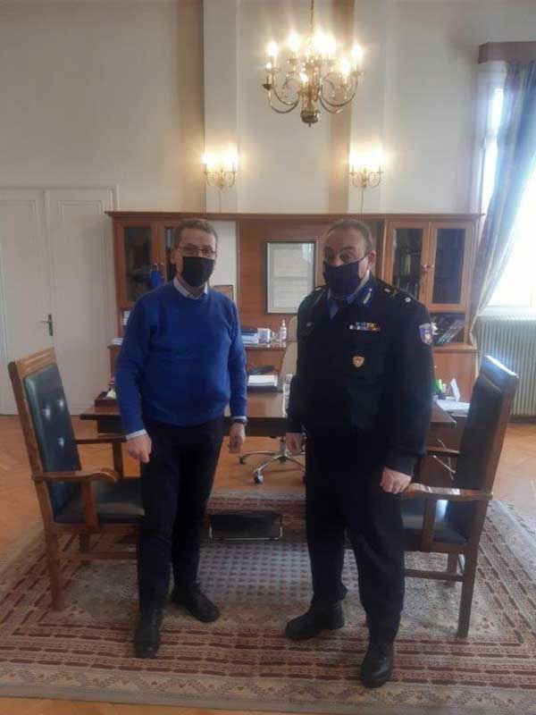 Επίσκεψη του Διοικητή της ΠΕ.ΠΥ.Δ. Δυτ. Μακεδονίας στον Λάζαρο Μαλούτα