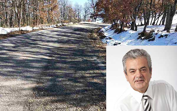 398.000,00€ για την επαρχιακή οδό Βουχωρίνας- Κορυφής-όρια Ν. Γρεβενών