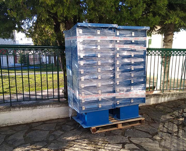 Ταχυδρομικές γραμματοθυρίδες παρέλαβε σήμερα η Κοινότητα Λευκοπηγής