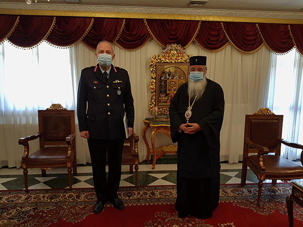 Εθιμοτυπική επίσκεψη του Γενικού Περιφερειακού Αστυνομικού Διευθυντή Δυτικής Μακεδονίας στο Μητροπολίτη Σερβίων και Κοζάνης