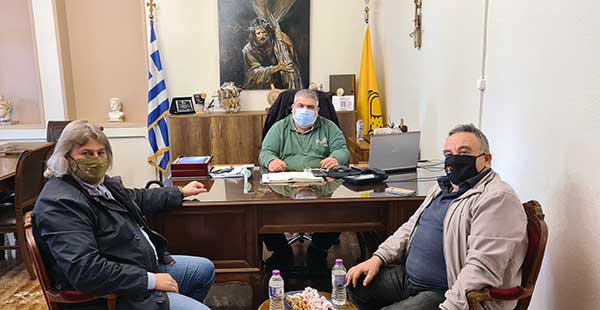 Τον Δήμαρχο Εορδαίας συνάντησε ο “ΣΠΑΡΤΑΚΟΣ”
