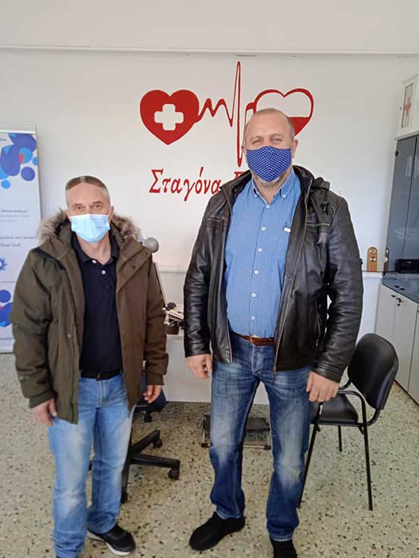 Ο Σύλλογος Σταγόνα Ελπίδας ευχαριστεί για την καθημερινή προσφορά μελών και φίλων