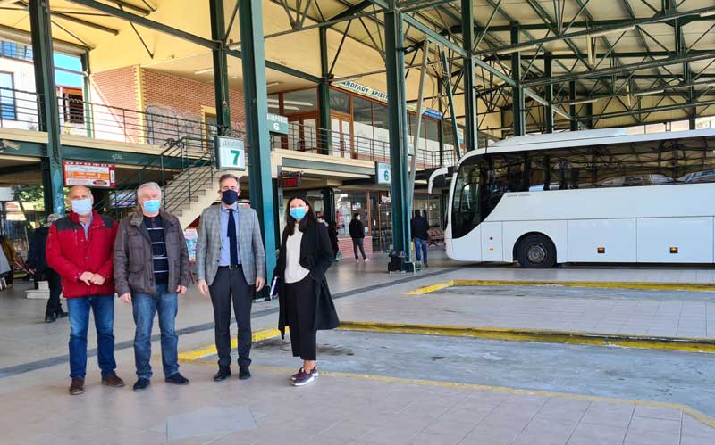Συνάντηση συνεργασίας του Βουλευτή Π.Ε Κοζάνης Στάθη Κωνσταντινίδη με τη Διοίκηση των ΚΤΕΛ Κοζάνης