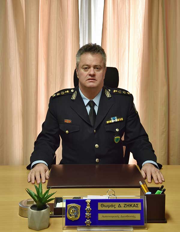 Ανέλαβε και εκτελεί καθήκοντα Διευθυντή της Διεύθυνσης Αστυνομίας Καστοριάς ο Αστυνομικός Διευθυντής Θωμάς Ζήκας