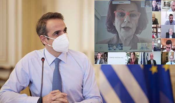Τοποθέτηση της Π. Βρυζίδου στην Κοινοβουλευτική Ομάδα της Νέας Δημοκρατίας, παρουσία του Πρωθυπουργού κ. Κυριάκο Μητσοτάκη