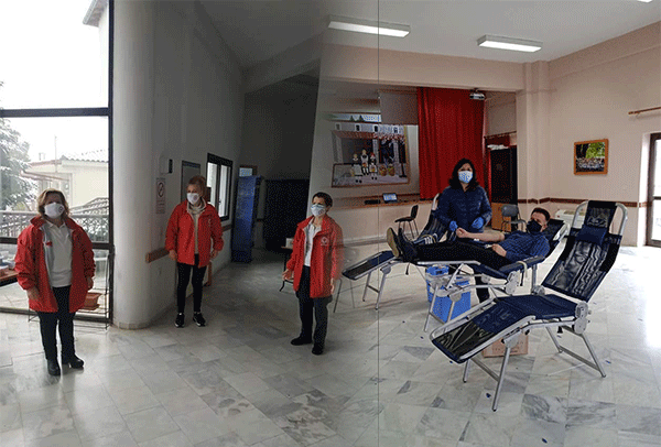 Πραγματοποιήθηκε με επιτυχία η αιμοδοσία στην κοινότητα Λευκοπηγής από τη Σταγόνα Ελπίδας