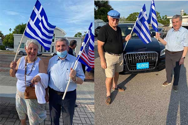 Bελβεντινοί ομογενείς στον εορτασμό της παλιγγενεσίας