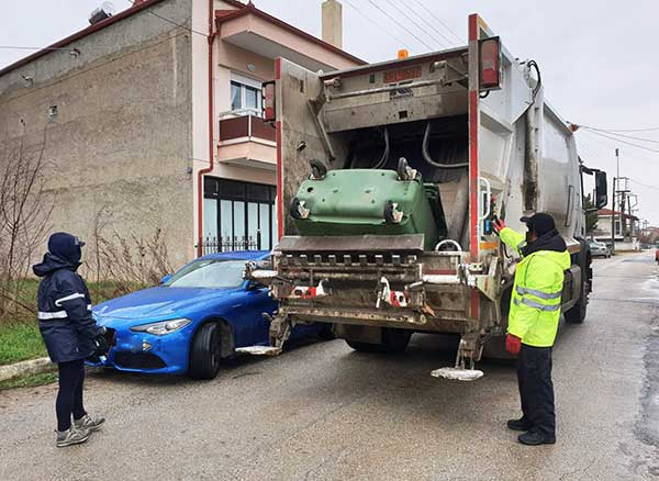 Απολυμάνσεις σε κοινόχρηστους χώρους και πλύσεις κάδων απορριμμάτων από το Δήμο Εορδαίας