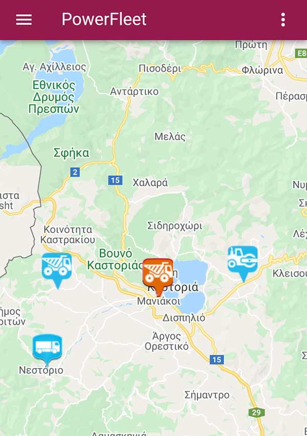 Υπογραφή σύμβασης για το σύστημα διαχείρισης στόλου (gps/gprs) των υπηρεσιακών οχημάτων του αμαξοστασίου της Π.Ε. Καστοριάς