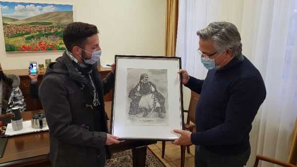 Το πορτραίτο του Νικόλαου Κασομούλη θα κοσμεί το Δημαρχείο Σιάτιστας