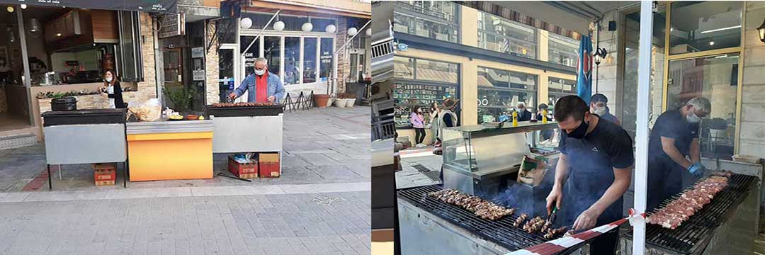 Χωρίς τους ήχους των χάλκινων η Τσικνοπέμπτη στην Κοζάνη-Τσικνίσματα στις βεράντες