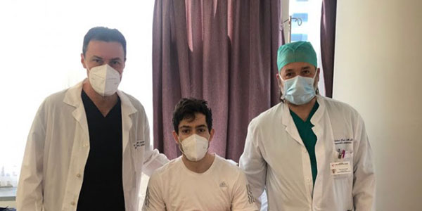 Σε θεραπεία γόνατος με βλαστοκύτταρα υποβλήθηκε ο Μιλτιάδης Τεντόγλου