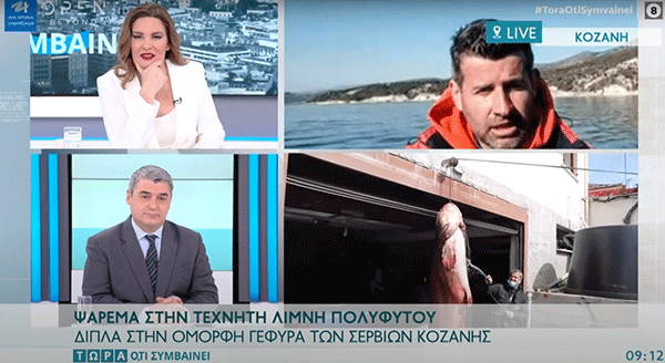Στη Ρουμανία έφτασε ο γουλιανός 2,77 μέτρων και βάρους 137 κιλών από τη λίμνη Πολυφύτου!
