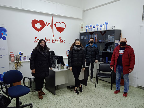 Σταγόνα Ελπίδας: Συνάντηση με θέμα βοήθεια των νέων σε οργάνωση αιμοδοσίας και αιμοπεταλιων
