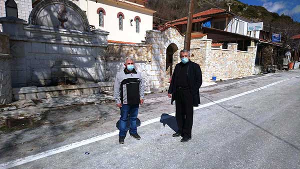 Πολύμυλο-Καπνοχώρι επισκέφτηκε ο Αντιπεριφερειάρχης Π.Ε. Κοζάνης Γρηγόρης Τσιούμαρης